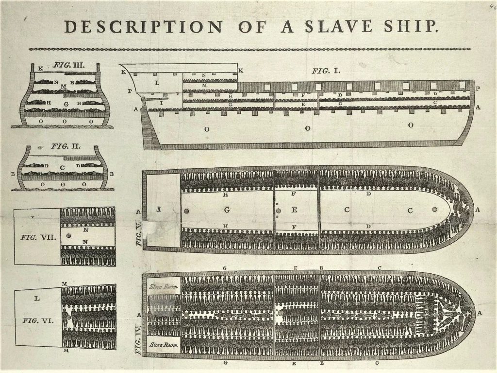 Fig 6. The Slave Ship Brookes (1788) Fig 6. The Slave Ship Brookes (1788)