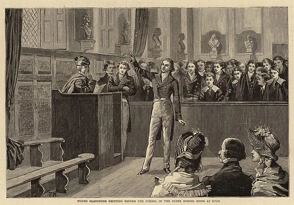 William Gladstone at Eton