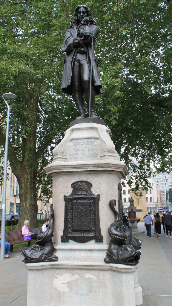 The Colston Statue in Bristol