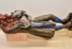 The Colston Statue now On display in a Bristol Musuem