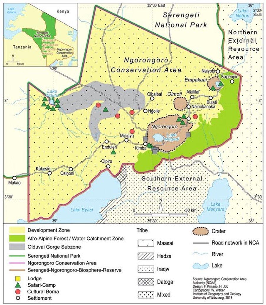 The Ngorongoro Conservation Area The Ngorongoro Conservation Area