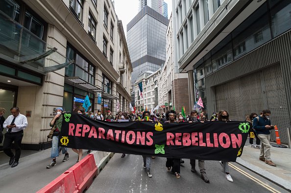 Extinction Rebellion 'Walk Of Shame' Protest In The City Of London