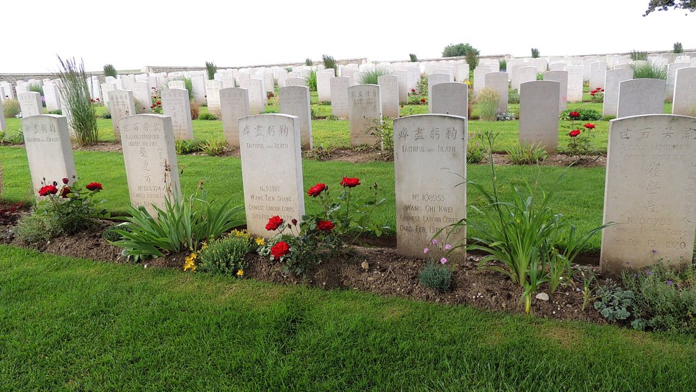 Graves of the Chinese Labour Corps Graves of the Chinese Labour Corps