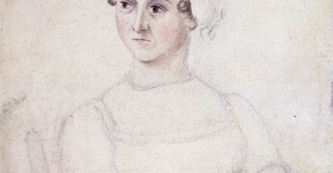 Jane Austen by Cassandra Austen, circa 1810, National Portrait Gallery