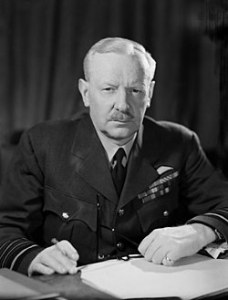 Air Chief Marshal Sir Arthur Travers Harris (1892-1984) in 1944
