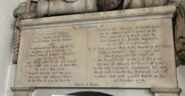 Admiral James Sayer, Nollekens Memorial, St. Paul’s, Deptford
