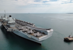Royal Navy aircraft carrier and fleet flagship, HMS Prince of Wales