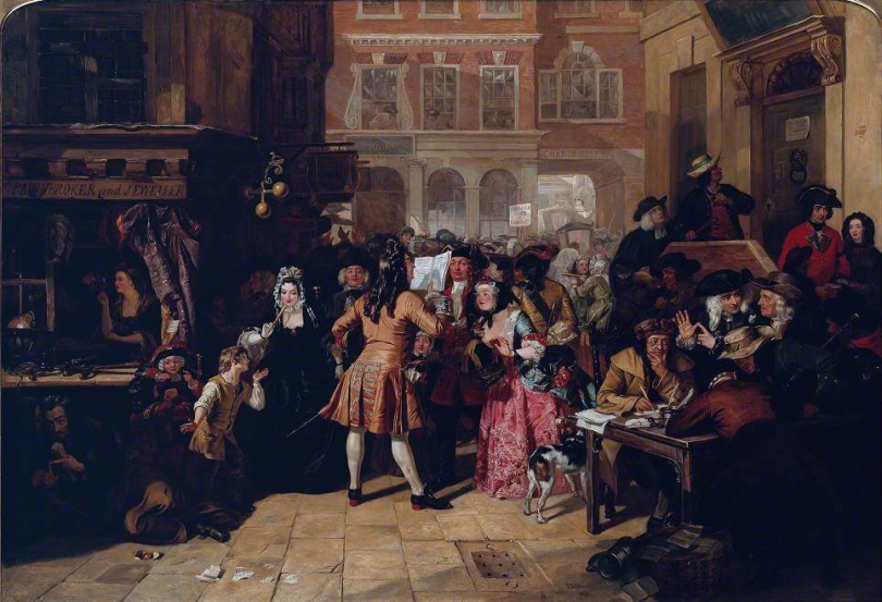 The South Sea Bubble by Edward Matthew Ward (1847) (Tate Britain)