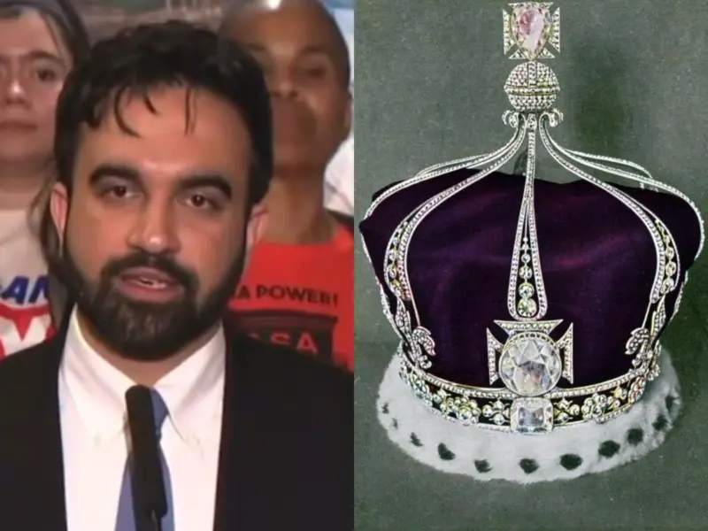 Zohran Mamdani and king charles