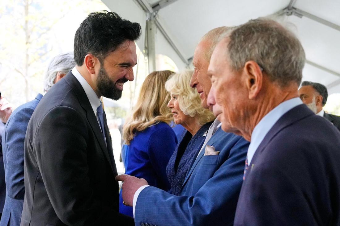 honour of meeting King Charles, why talk about something so trivial?