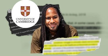 Jason Arday cambridge university lies