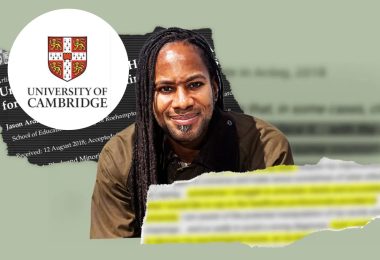 Jason Arday cambridge university lies