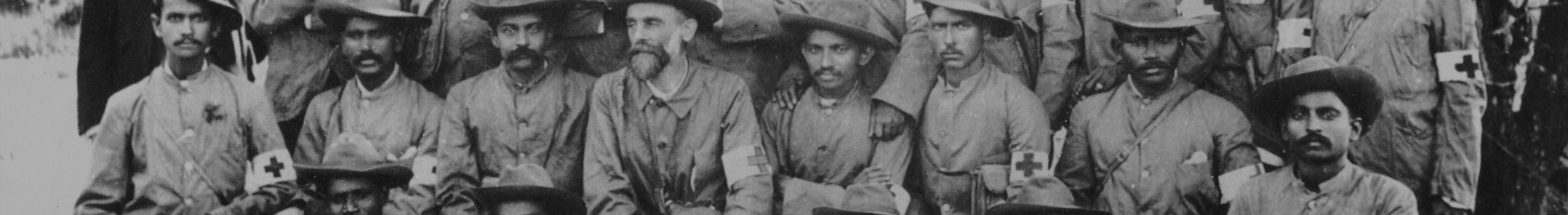 Imperial stretcher-bearers of the Natal Indian Ambulance Corps