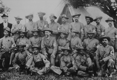 Imperial stretcher-bearers of the Natal Indian Ambulance Corps