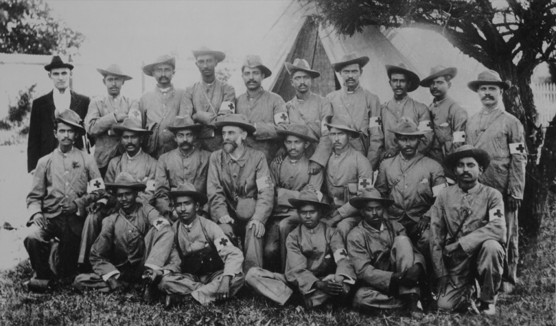 Imperial stretcher-bearers of the Natal Indian Ambulance Corps